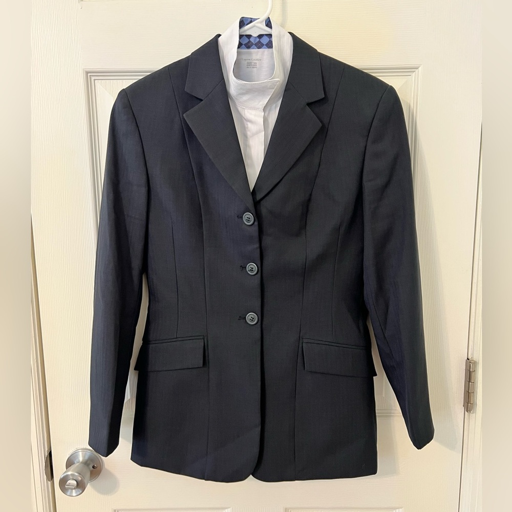 RJ Classics Devon Blue Label Hunt Show Coat Navy